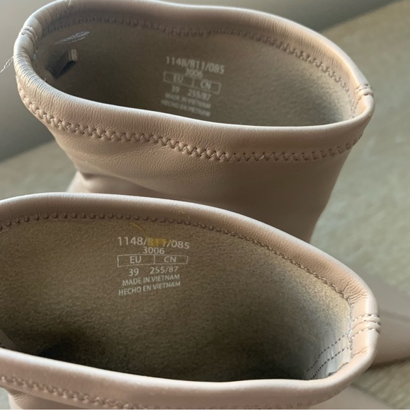 Zara Sock Style Ankle Heeled Booties - Picture 7 of 10